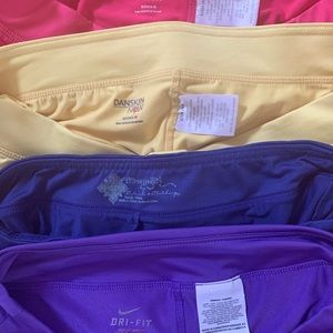 Bundle 4 Women’s Tennis Athletic Skirts Size SM/M